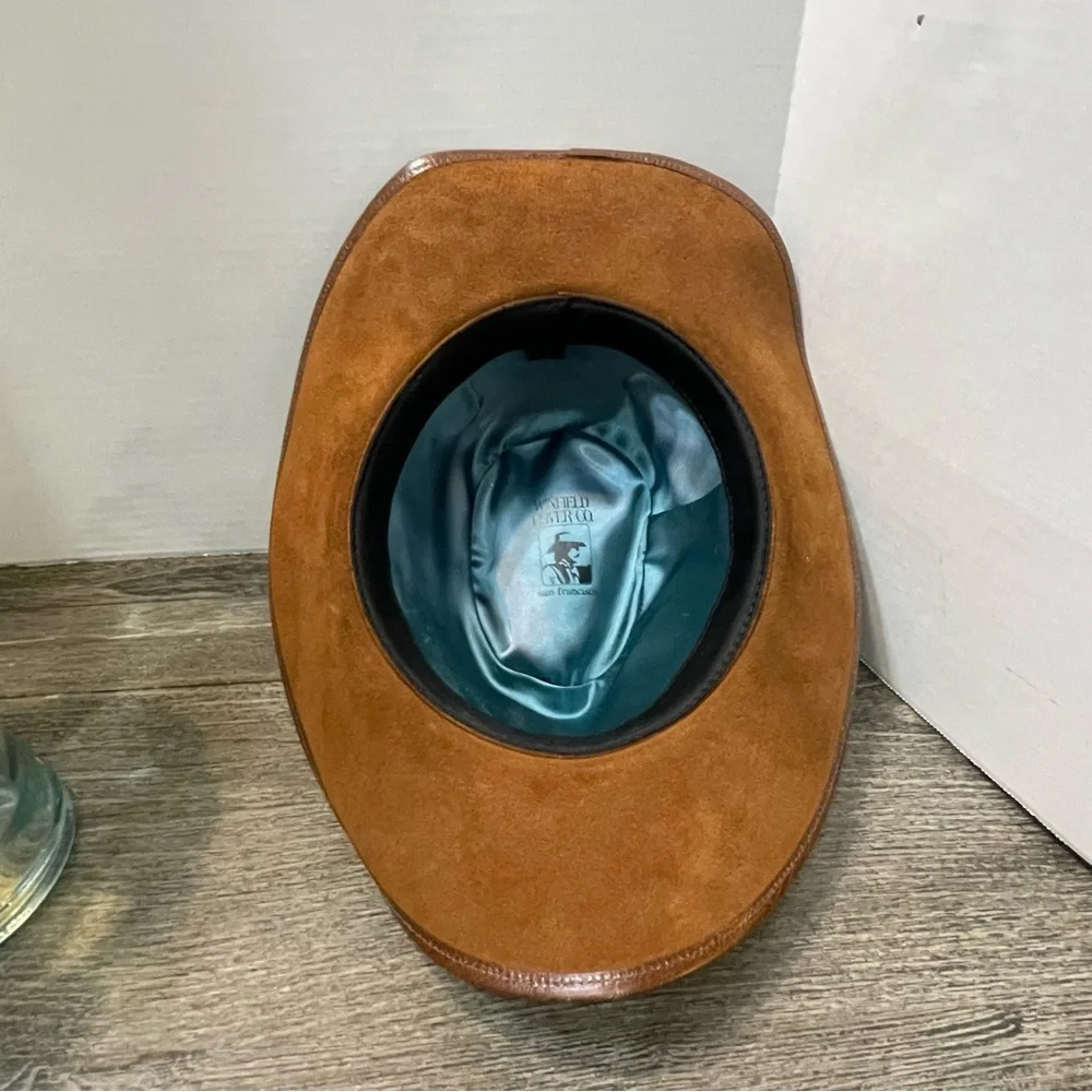 Winfield Cover Company  Western Hat. Size XXL. Turquoise color band. Pre-owned. - Picture 7 of 12